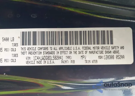 2013 Jeep Wrangler Unlimited Sport from USA, damaged, VIN 1C4HJWDG8DL582041